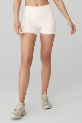 3" High-Waist Airlift Short - Ivory