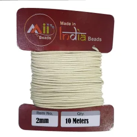 10 Meters Cotton Cords for jewelry Making 2mm