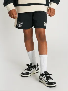 Amiri Kids MA Collegiate Shorts in Black