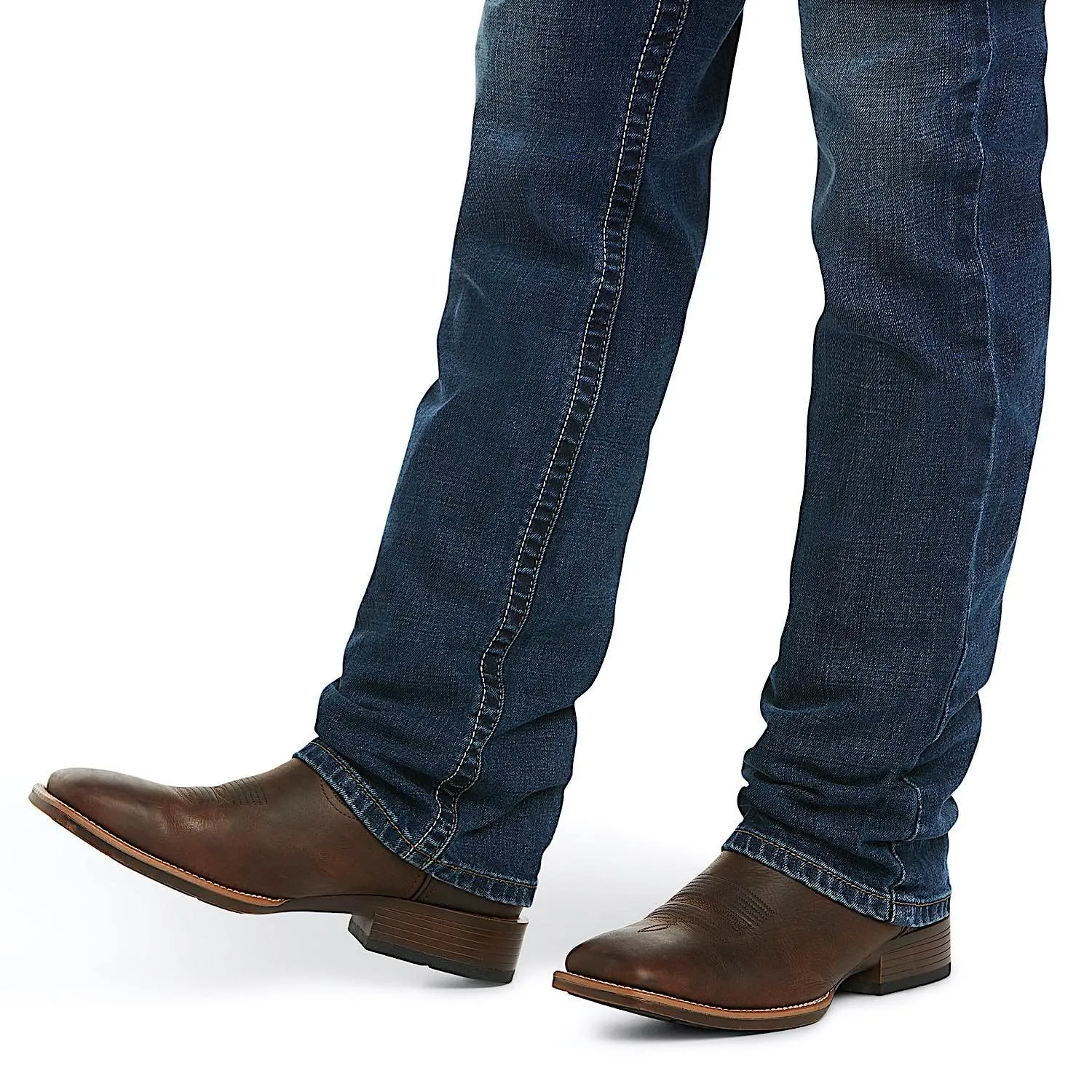 Ariat Mens M4 Stretch Malone Straight Leg Jean Denali