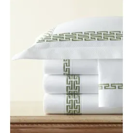 Athens Duet Embroidery Design Shams