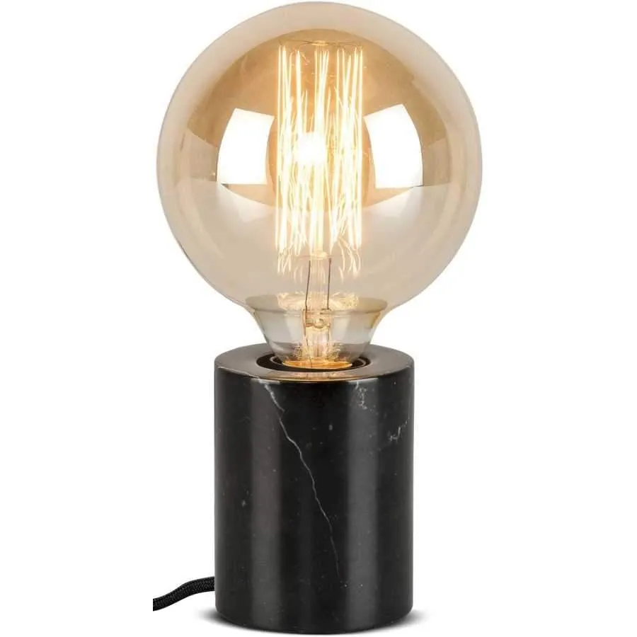 Athens Marble Table Lamp - Black - Its About RoMi