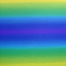 Blue, Green, Yellow Ombre Stripe Nylon Lycra Swimsuit Fabric