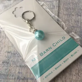 Bridle Charm: Pearl ~ Blue