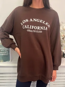 Brigid Sweat Top (Brown)