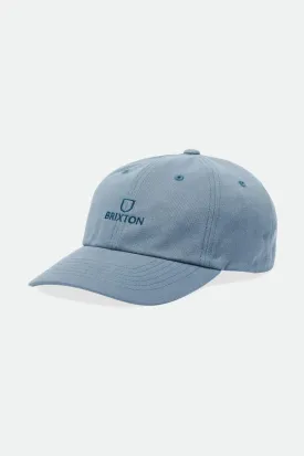 BRIXTON ALPHA LP CAP - PACIFIC BLUE VINTAGE WASH