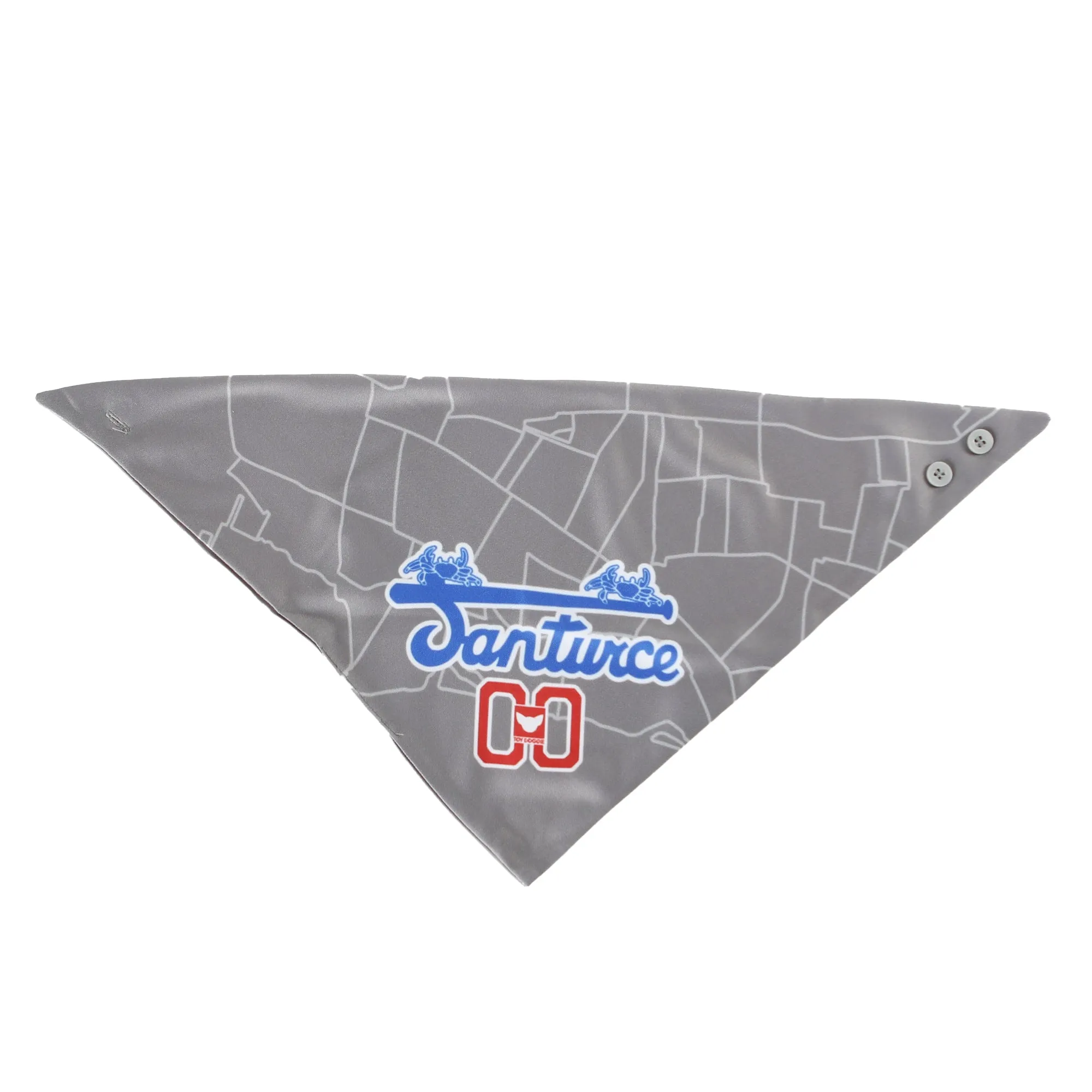 Cangrejeros de Santurce Baseball Team Dog Bandana | Toy Doggie