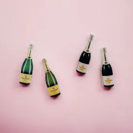 Champagne and Rose' Bottle Studs