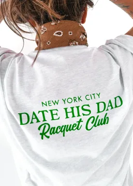 DATE HIS DAD SIDE SLIT TEE