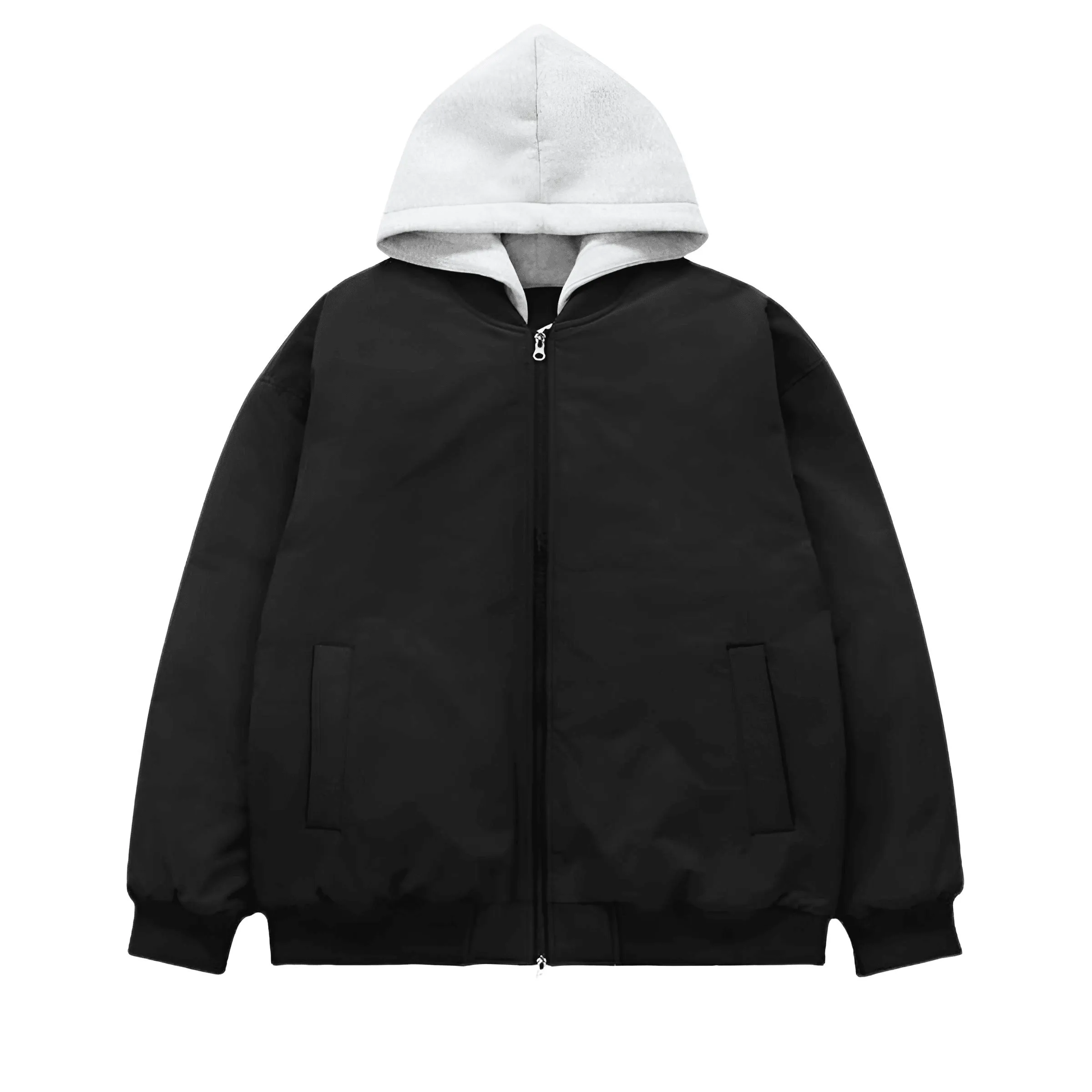 Detachable Hooded Bomber Coats For Men and Women