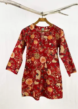 Dolma Heritage Floral Printed Tunic