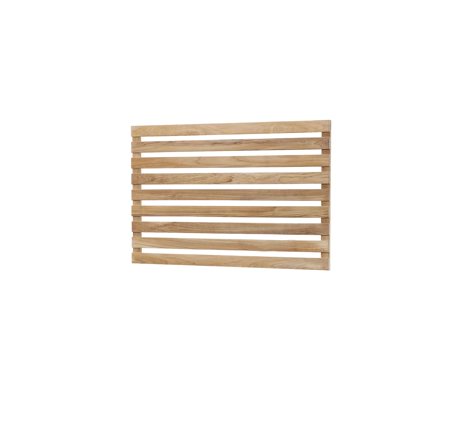 Drop teak wall for single kitchen module