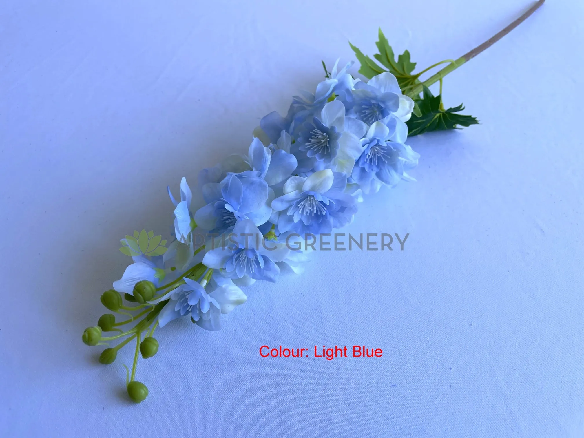 F0254 Delphinium / Stock Flower 80cm (Real Touch) Available in 4 Colours