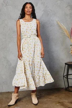 Floral Printed Maxi Dress