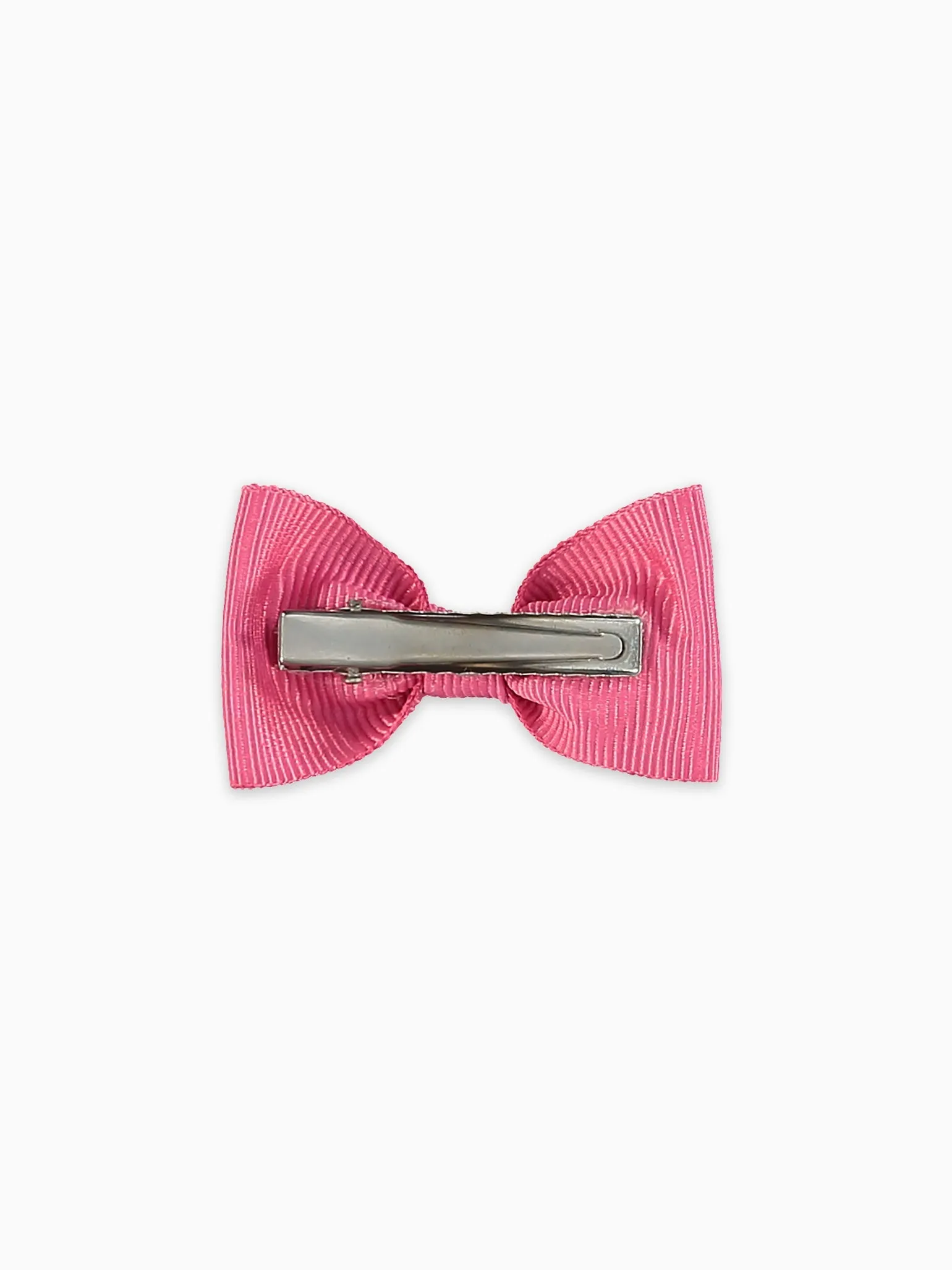 Fuchsia Small Bow Girl Clip