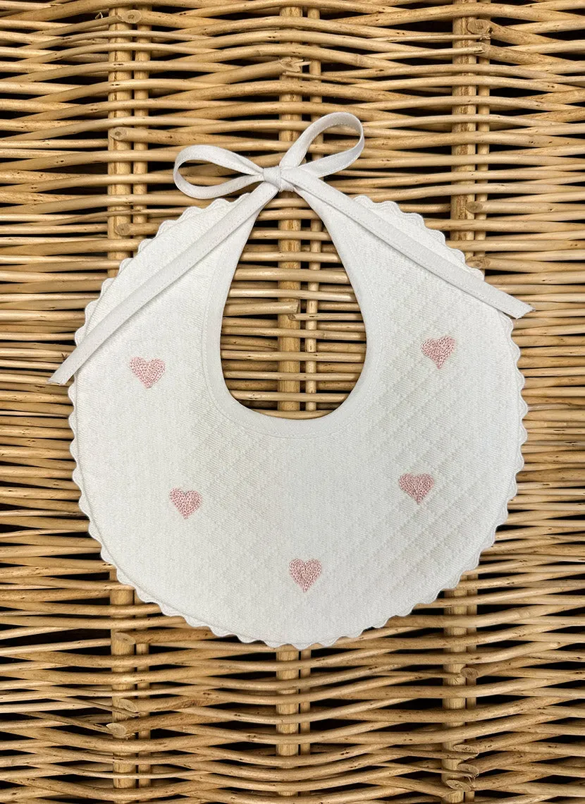 Hearts Bib