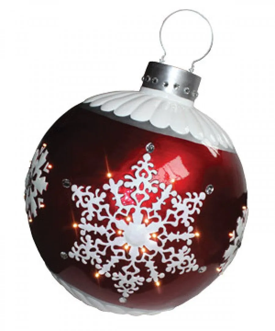 LED Lit Decorative Ornament Display