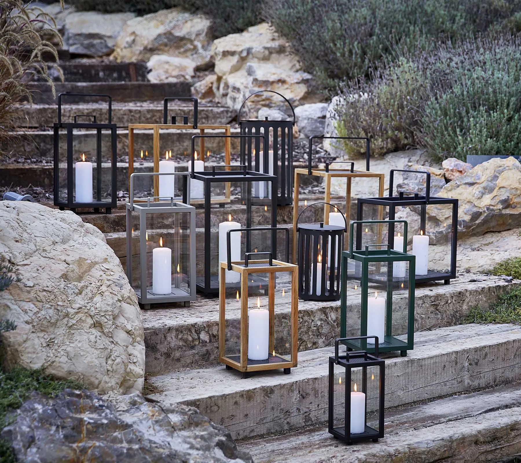 Lighthouse lantern, rectangular