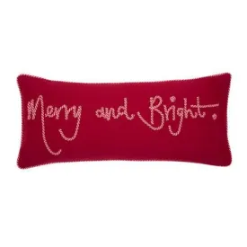 Merry and Bright Red Cushion