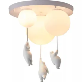 Modern Polar Bear Pendant Chandelier