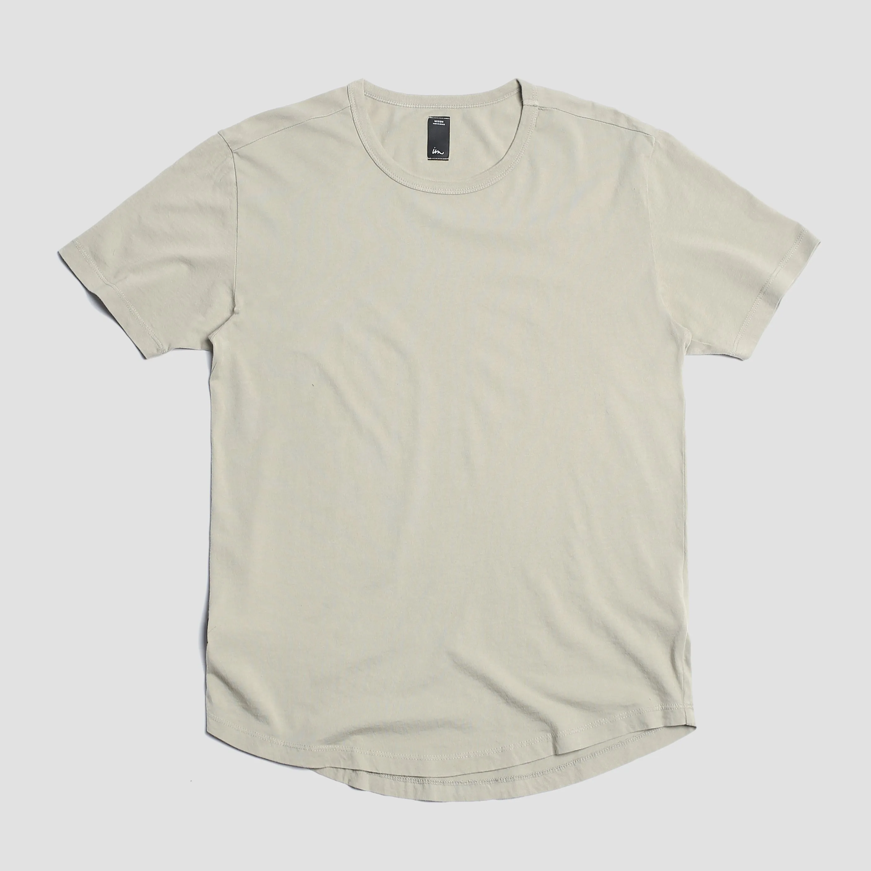 Natural Premium Scoop T-Shirt Kelp