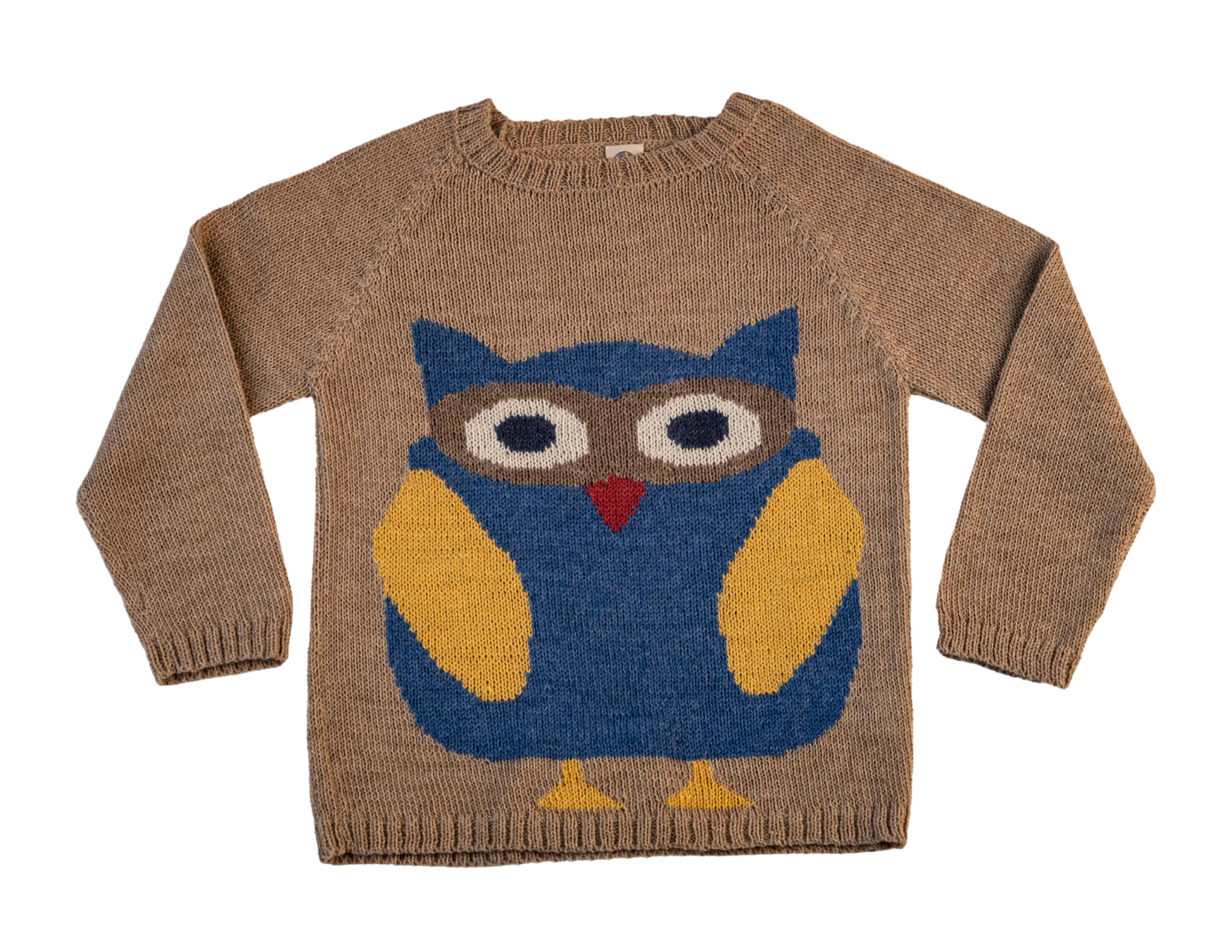 NW602 INDIGO OWL SWEATER