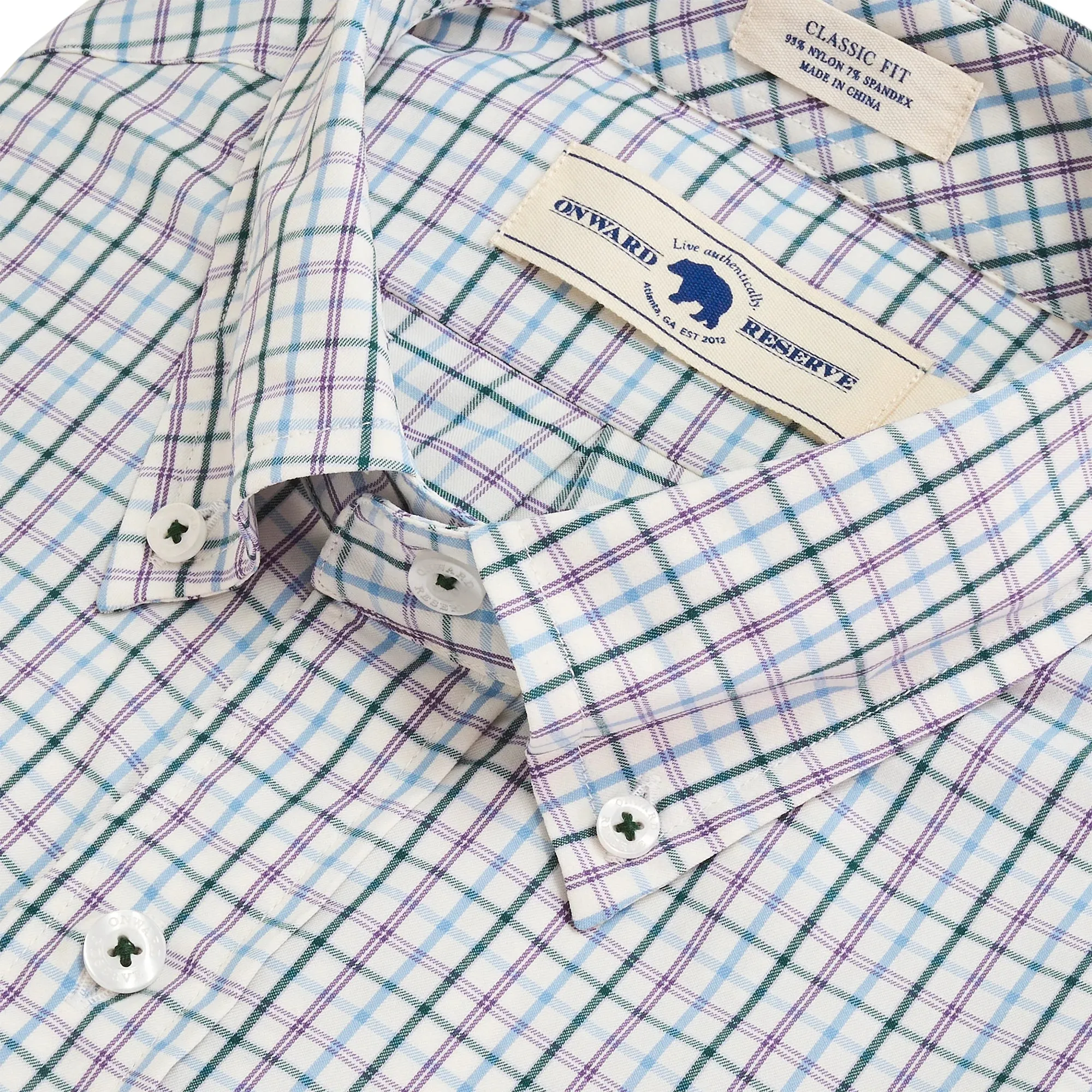 Onward Reserve Glencoe Classic Fit Performance Button Down