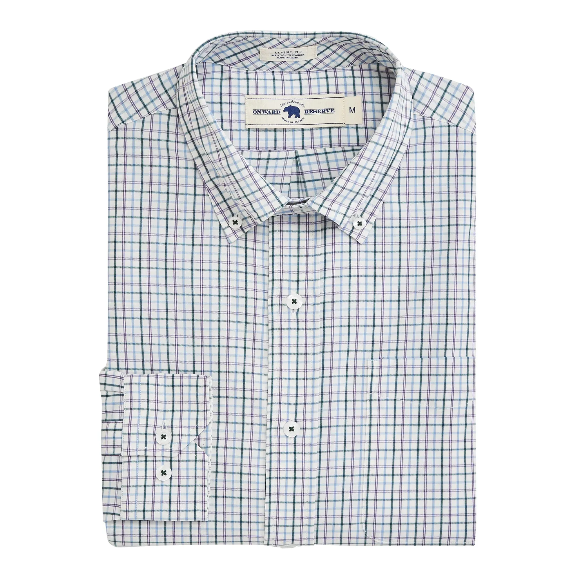 Onward Reserve Glencoe Classic Fit Performance Button Down