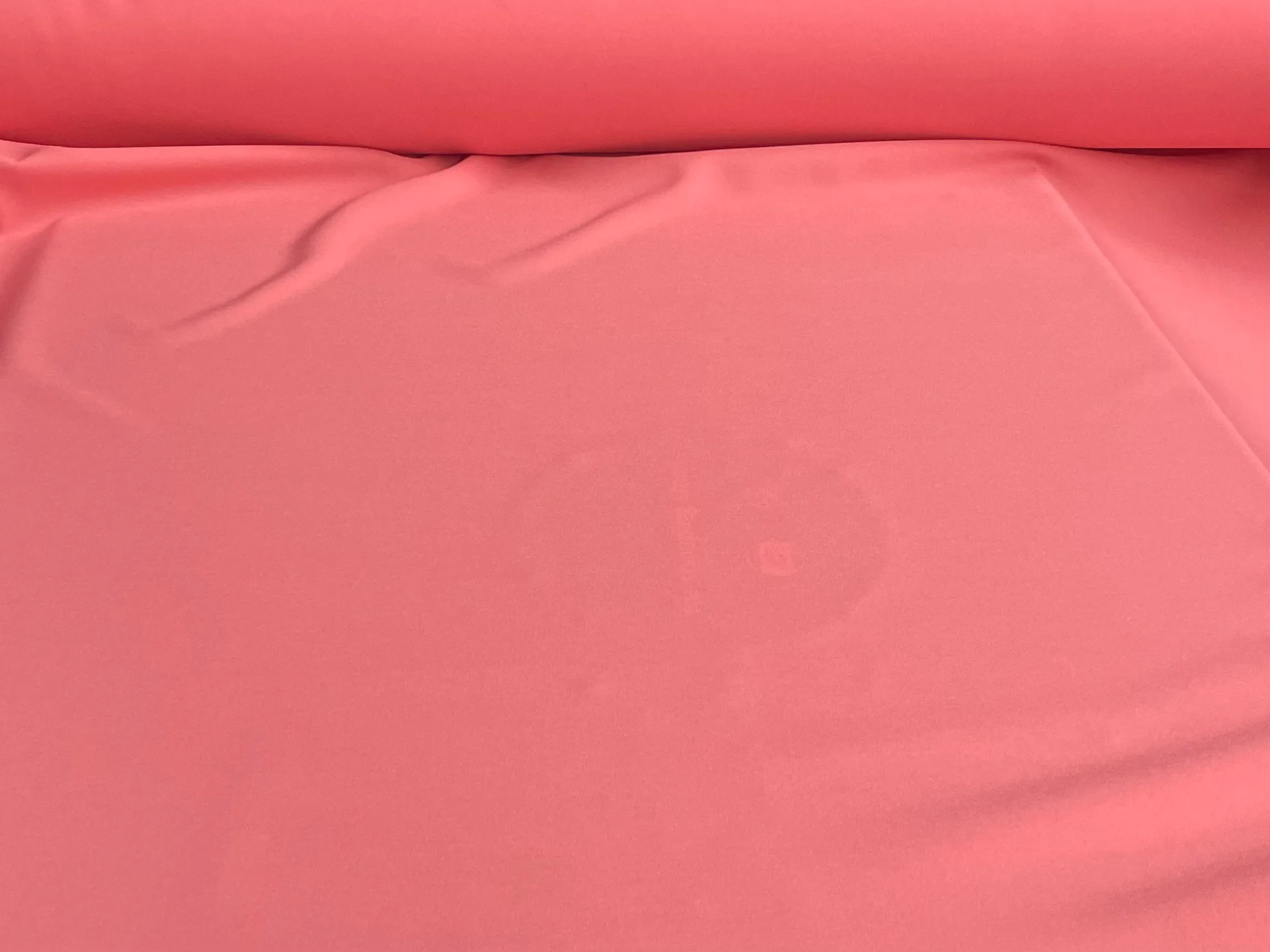 Poly Poplin - Salmon Pink