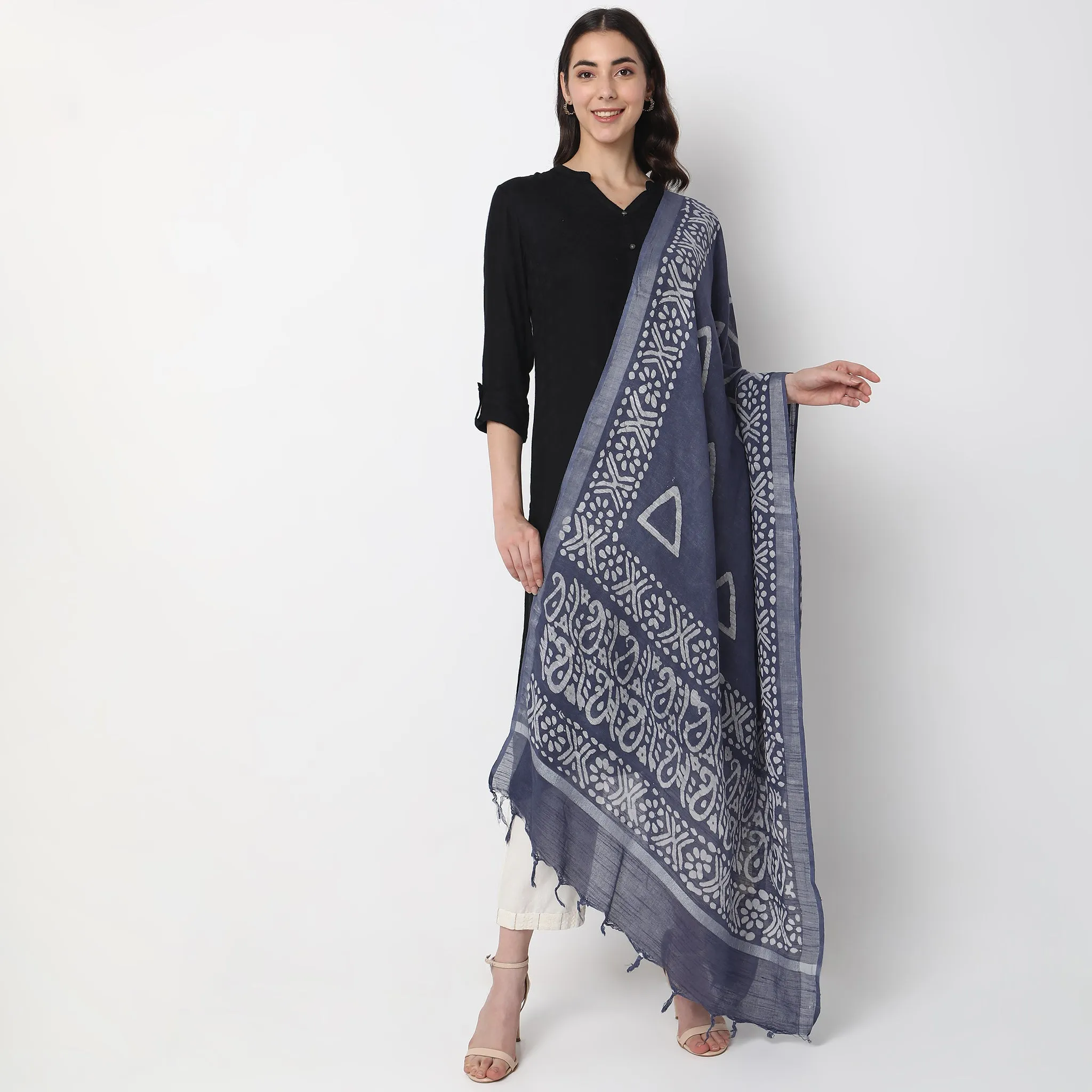 Polyester Viscose Printed Dupatta