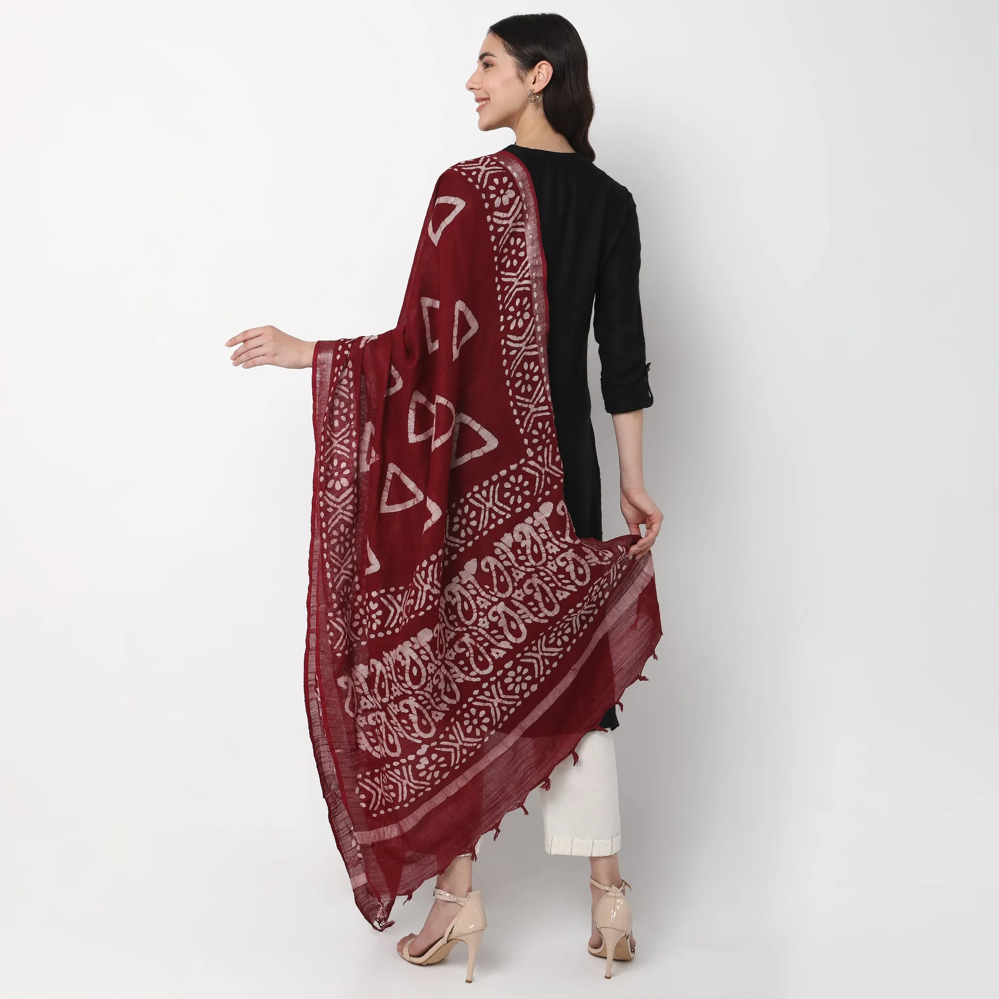 Polyester Viscose Printed Dupatta