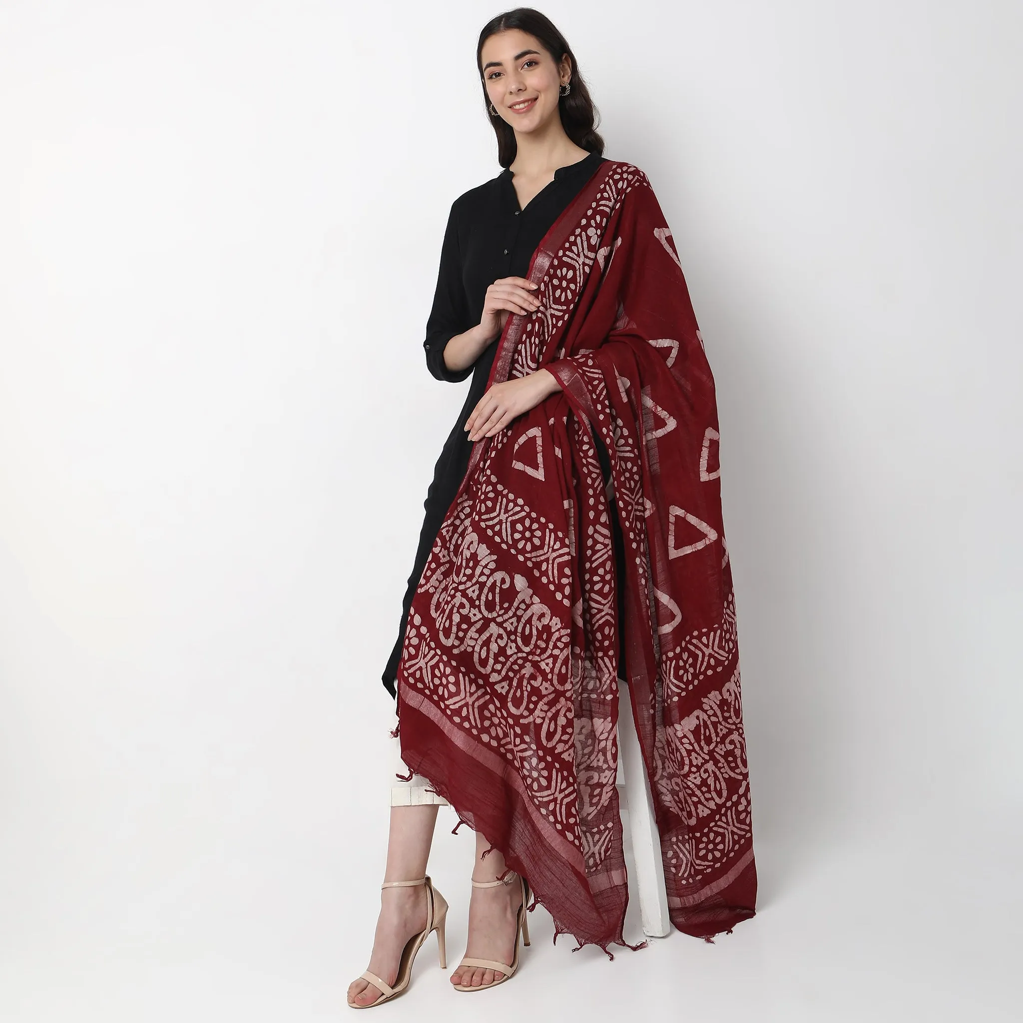 Polyester Viscose Printed Dupatta