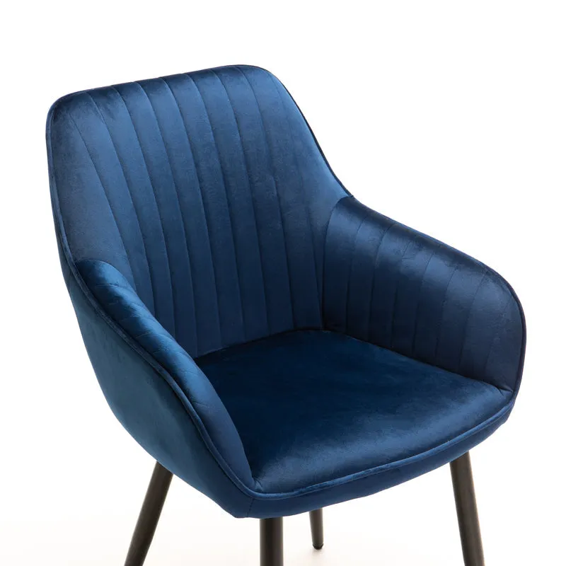 ROCCO VELVET DINING CHAIR