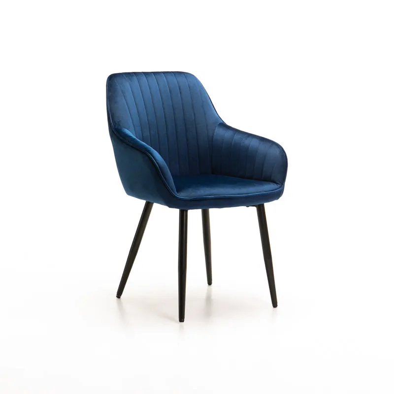 ROCCO VELVET DINING CHAIR