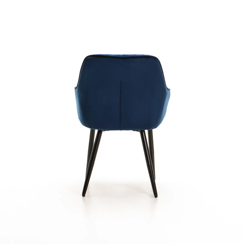 ROCCO VELVET DINING CHAIR