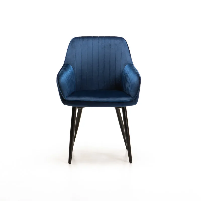 ROCCO VELVET DINING CHAIR