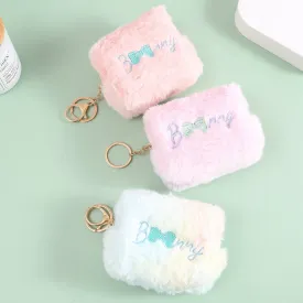 Soft Cotton 2in1 Keychain  And  Coin  Pouch.