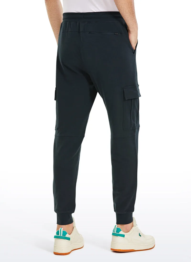 Stretch Classic-Fit Sweatpants with Multi Pockets 29"