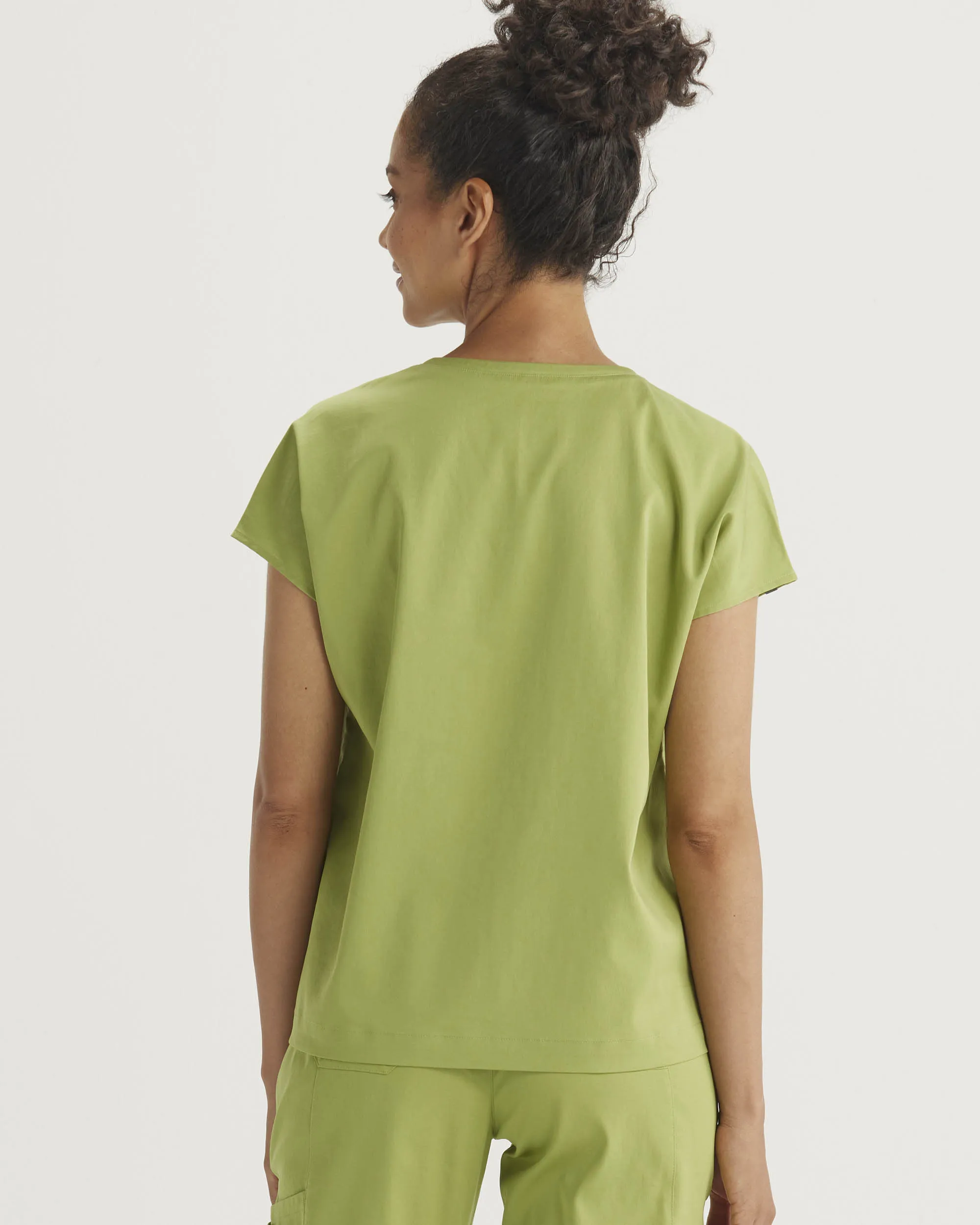 TENCEL™ Bell ‎ Relaxed Scrub Top