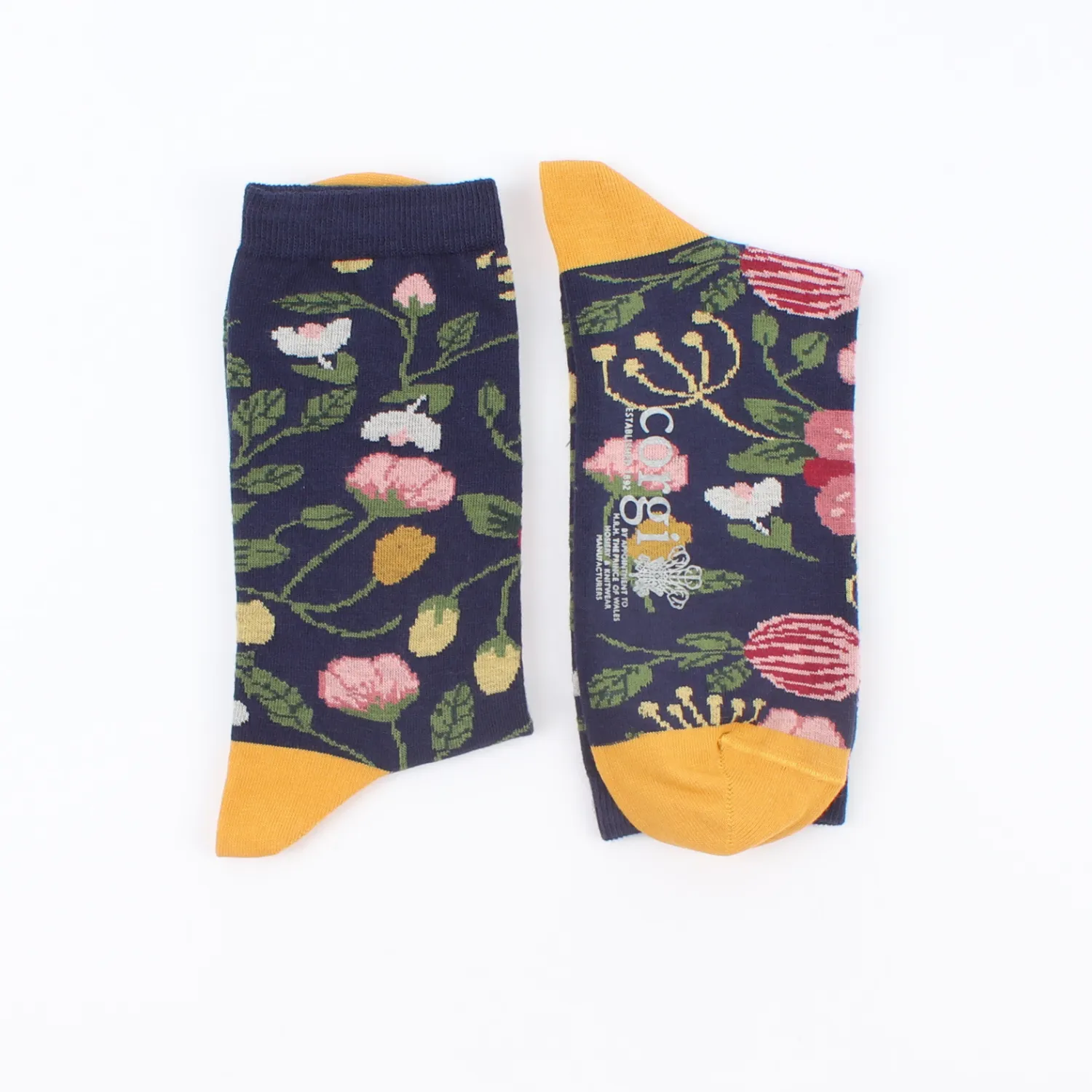 Women's Floral Blooms Cotton Socks