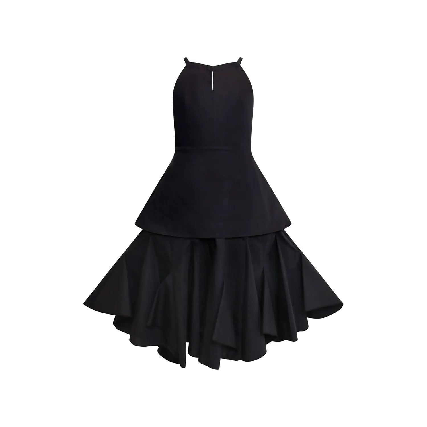 Zero Waste Girls Black Dress