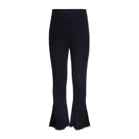 Zwarte Flare-Legging