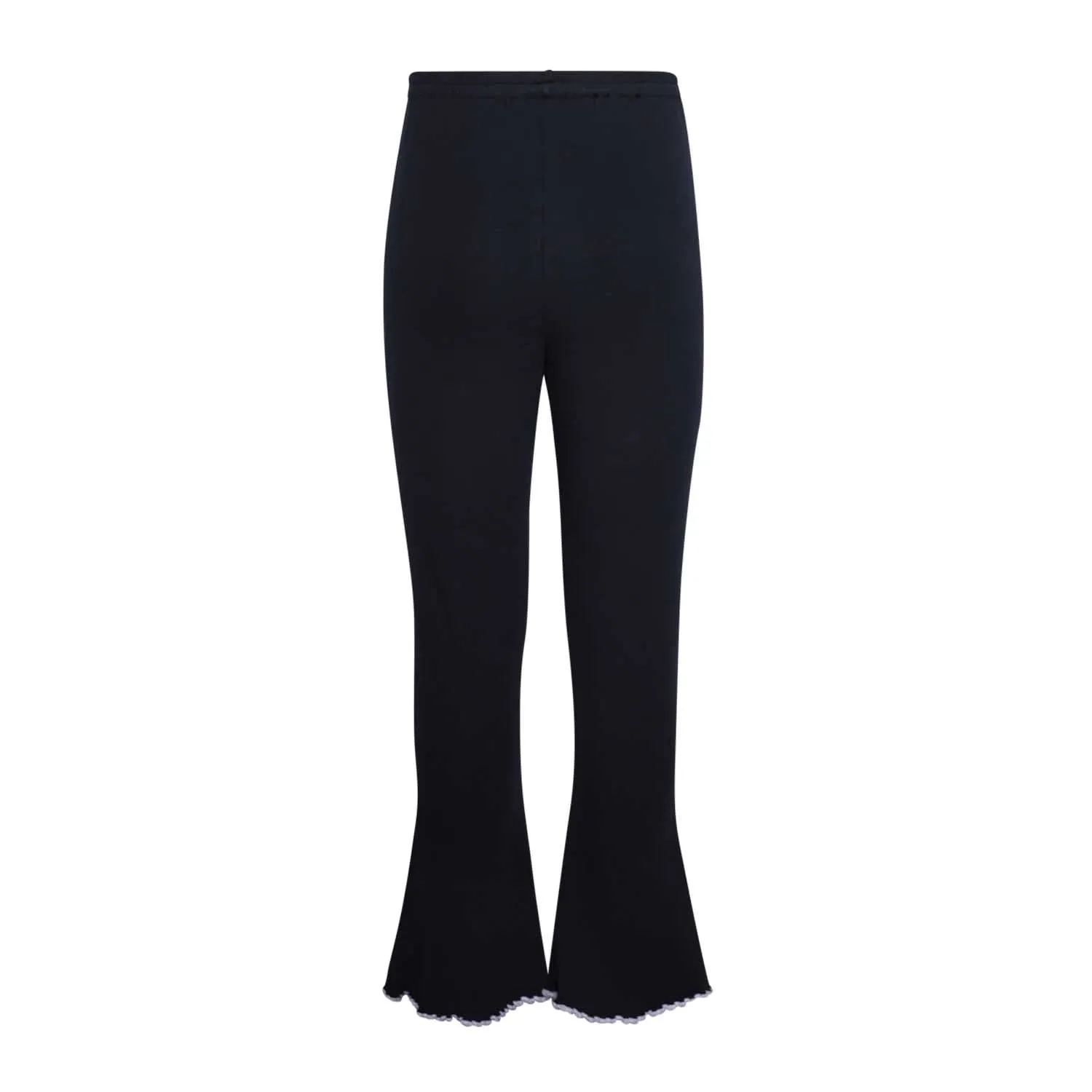 Zwarte Flare-Legging